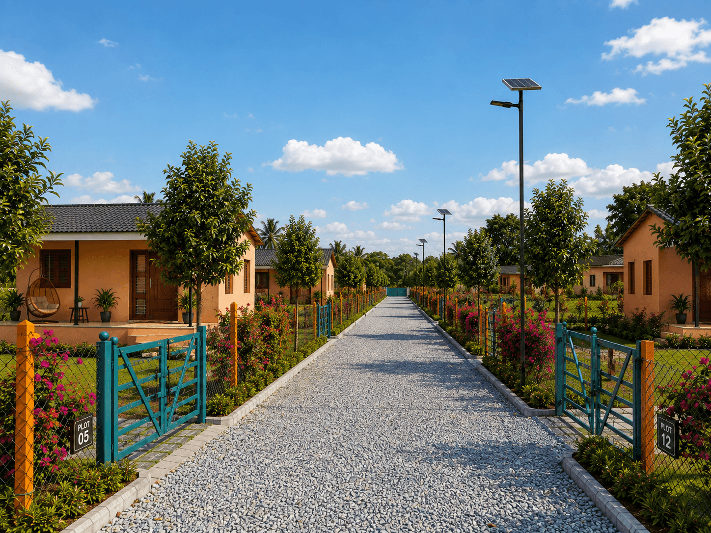 individual plot fencing 1