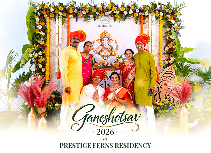 JD Homes Ganeshotsav community celebration